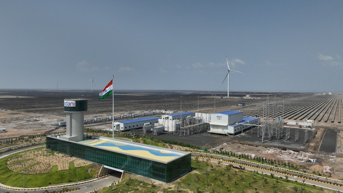 Adani Solar: The Only Indian Firm in Global Top 10 Ranking 🔥🔥

🔹 Adani Solar is the only Indian company in Wood Mackenzie’s Global Top 10.

🔹 Ranked #8 worldwide with an elite "Grade A" classification for H1 2025.

🔹 Maintained a 100% factory utilization rate despite global
