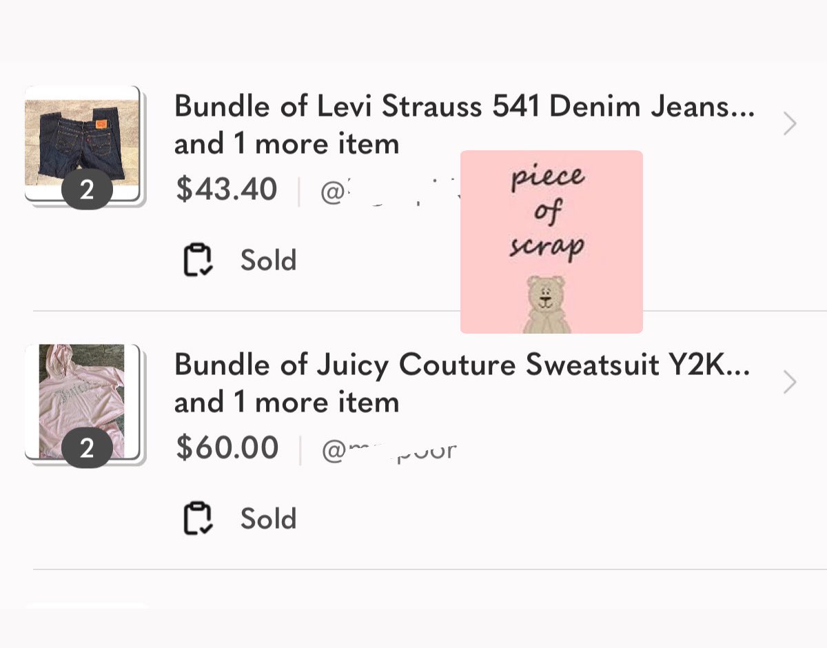 piece_of_scrap's tweet image. The power of cross listing! Items that were listed on eBay were cross posted to Poshmark &amp;amp; sold in bundles. I use Nifty to cross list, relist &amp;amp; send offers. Try it free, then unlock 15% off with code PIECEOFSCRAP

#resale #poshmark #ebaysellers 

nifty.ai/?referral=PIEC…