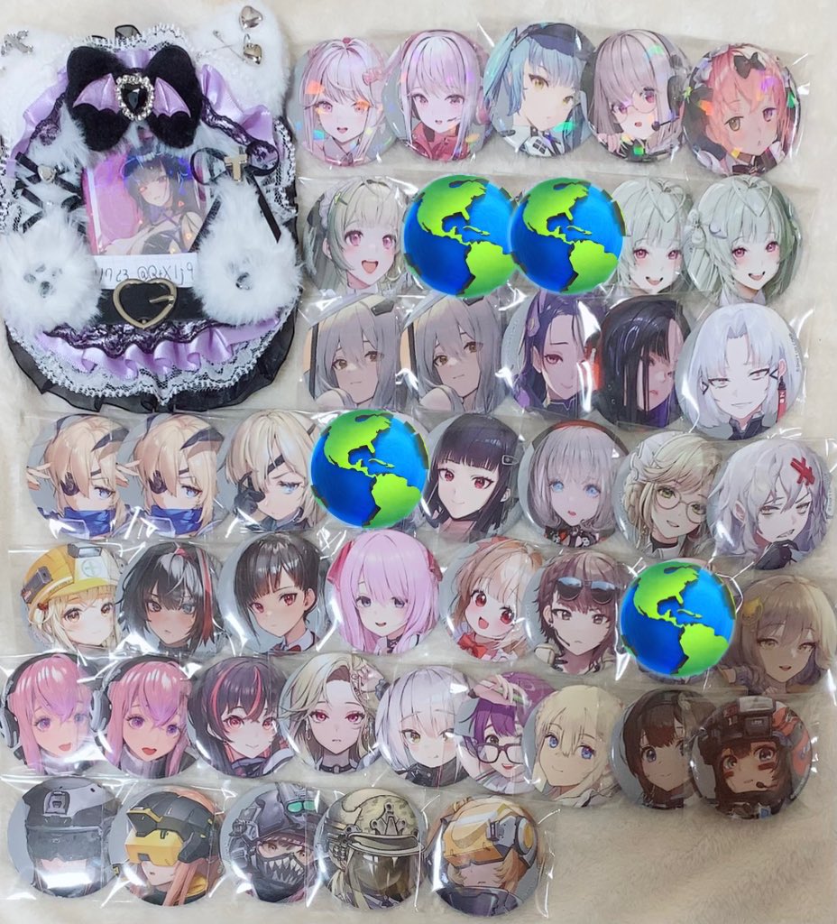 NIKKE展 ニケ ニケ展 NIKKE 缶バッジ ミハラ 8点