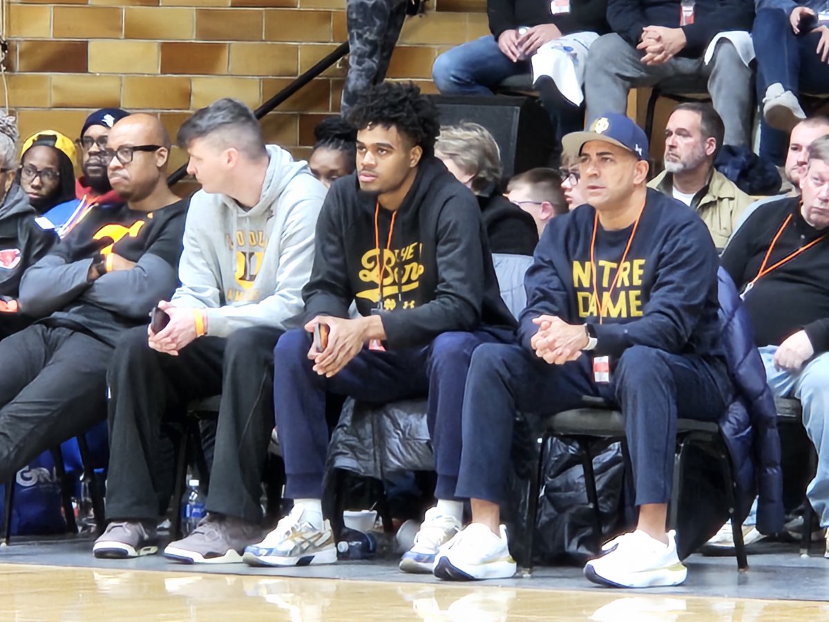 LaPorteInvite's tweet photo. Welcome back, Jalen Haralson! McDonald’s All-American, La Lumiere alum, and starting guard for Notre Dame is in the building at the La Porte Invitational! https://t.co/2l6F4QFgts