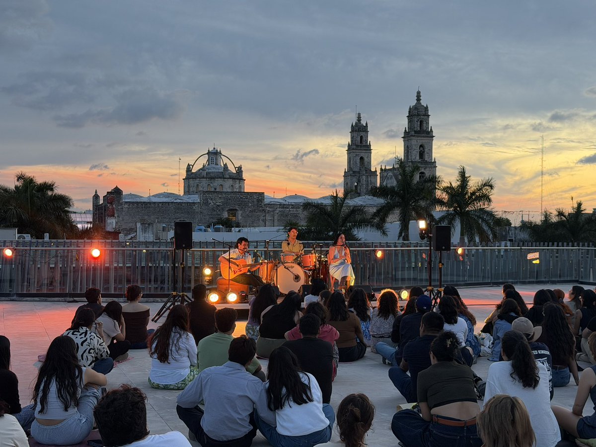 Valeria Jasso en la Terraza del Centro Nacional de la Música Mexicana - Palacio de la Música 🎶