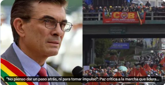 LA FIRMEZA NO LE DURÓ NI UNA SEMANA
— Paz: “No pienso dar un paso atrás, ni para tomar impulso”.
— Seis días después: dieron un paso atrás y dejan que el masismo tome impulso.
#OJO: El centrismo, el mejor aliado del socialismo.
