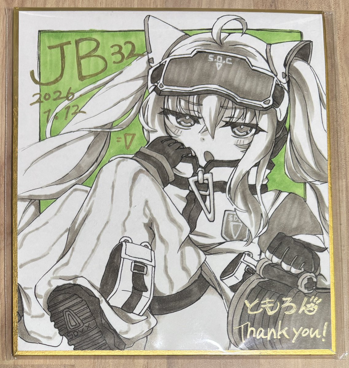 こっちも色紙版完成∇∞∞(σ∀σ)∞∞∇！
 #sdvx_art