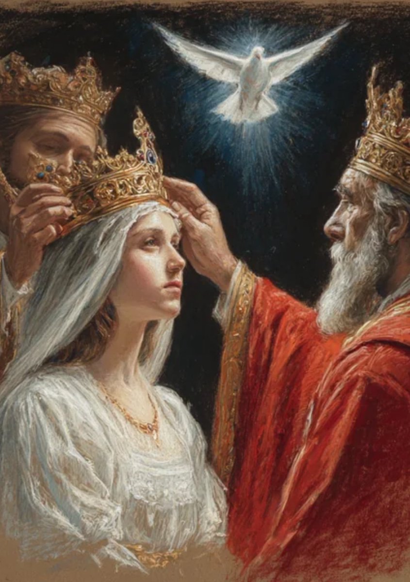 GrainneMcD92925's tweet photo. Mary crowned as Queen of Heaven https://t.co/aIlebrHlQo