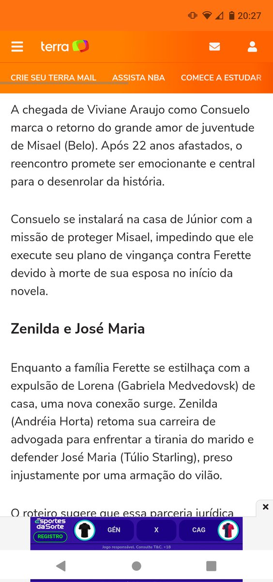 isabellalimas3's tweet image. Vem aí Zenilda e Zé Maria mesmo, passada 😱 .. com isso tem grandes chances sim de rolar Rogério e Gerluce 
@aguinaldaosilva não brinca em serviço hein? Haha
#TrêsGraças