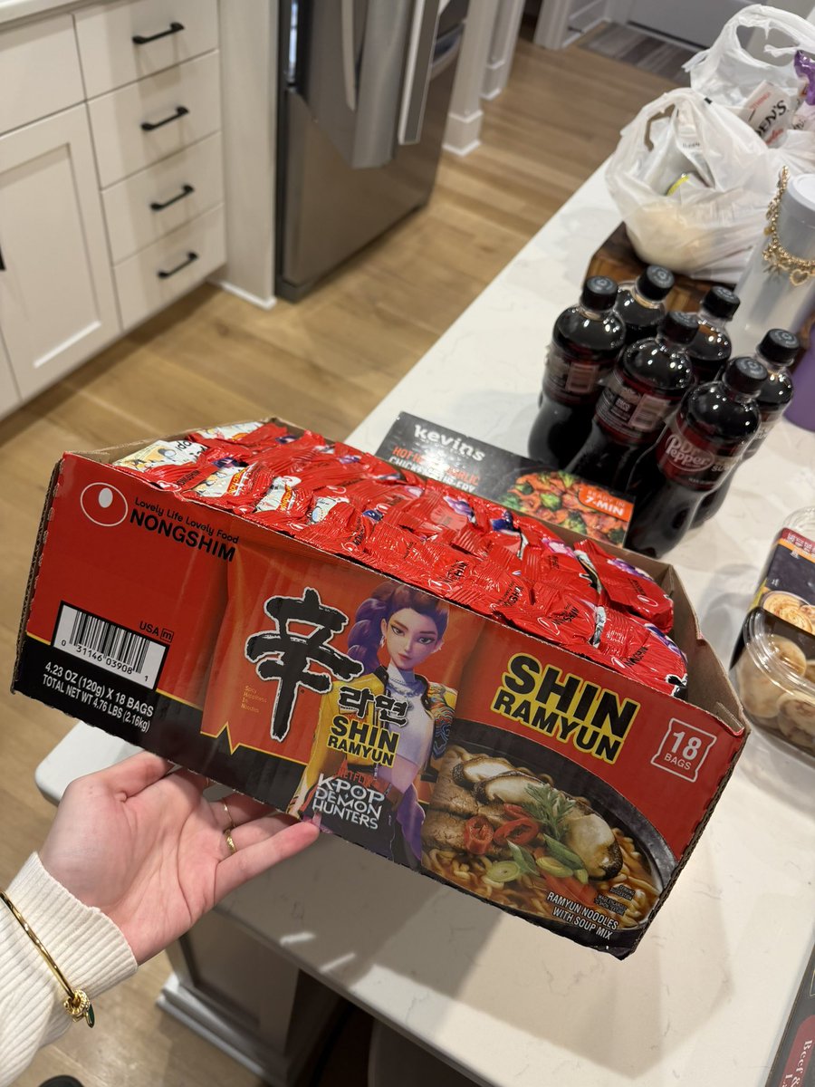 went to costco. had no choice