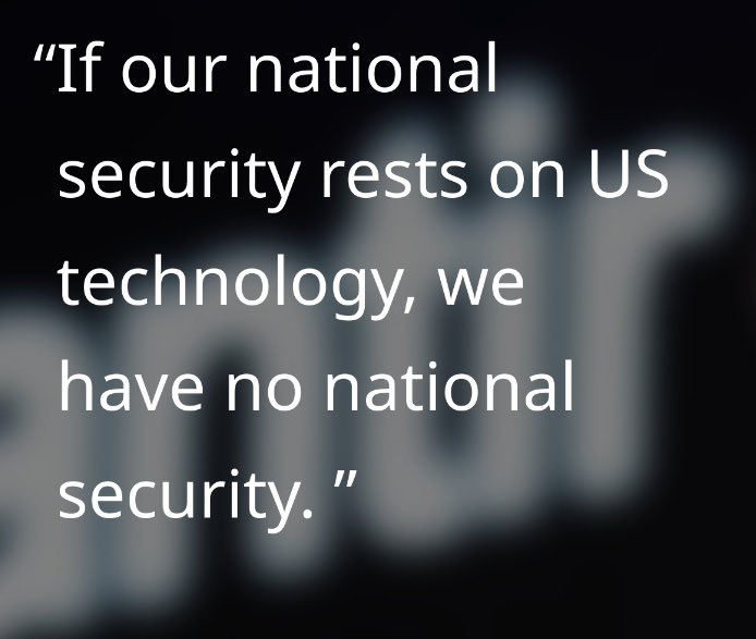 carolecadwalla's tweet image. Please read this. The UK political &amp;amp; media establishment is asleep at the wheel.

We have made ourselves wholly dependent on a Trump ally for our national security at the exact moment Trump is threatening to invade a NATO ally 

open.substack.com/pub/broligarch…