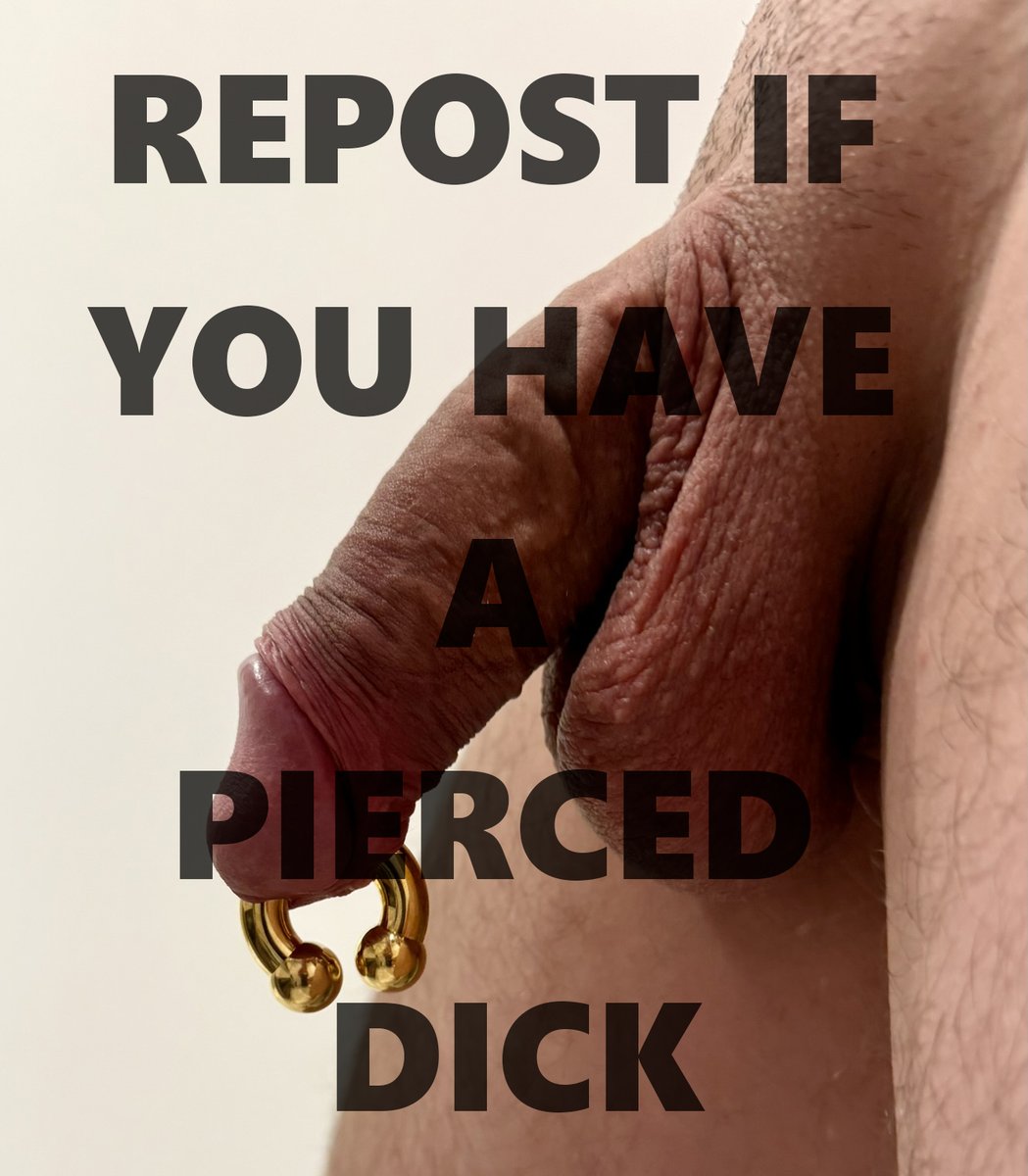 #PAPiercing #PrinceAlbertPiercing #PiercedDick #PiercedCock #TeamPierced #Fetish #pierced #princealbert