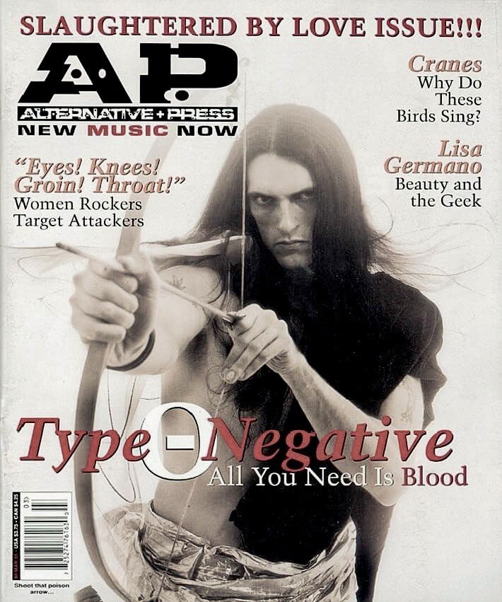 bab0oshk44's tweet image. Peter Steele as Cupid for Alternative Press magazine, 1995.