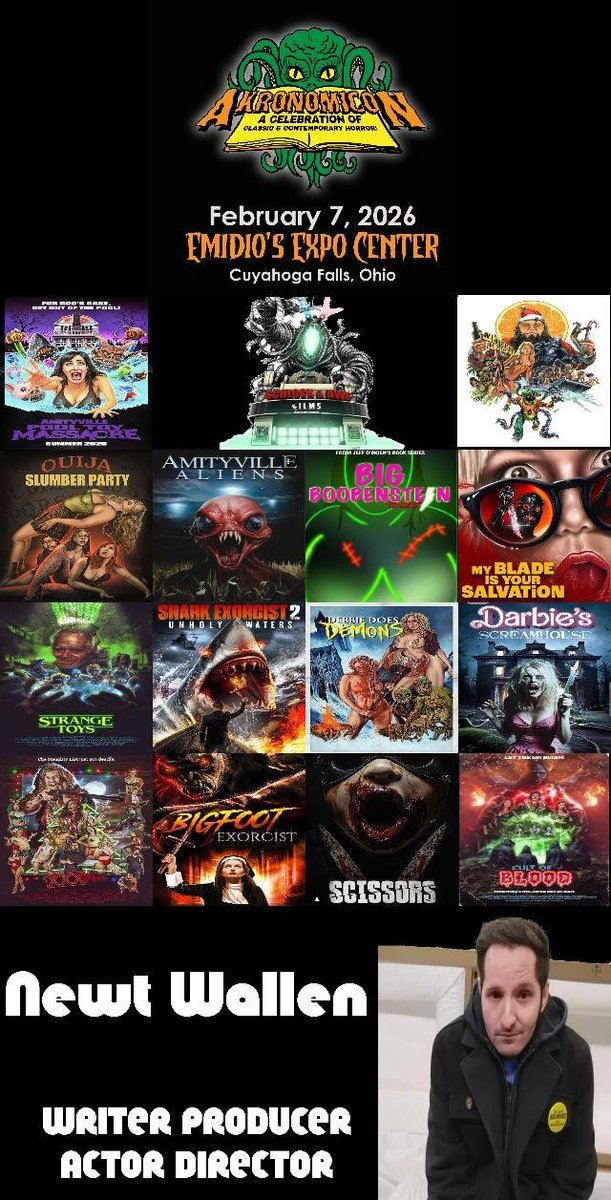 stillnewtwallen's tweet image. Look at All those @WildEyeMovies @cshockreleasing @CrudeCinema releases you can find on places like @Tubi @amazon That I was a writer.  Producer.  Actor on #mutant