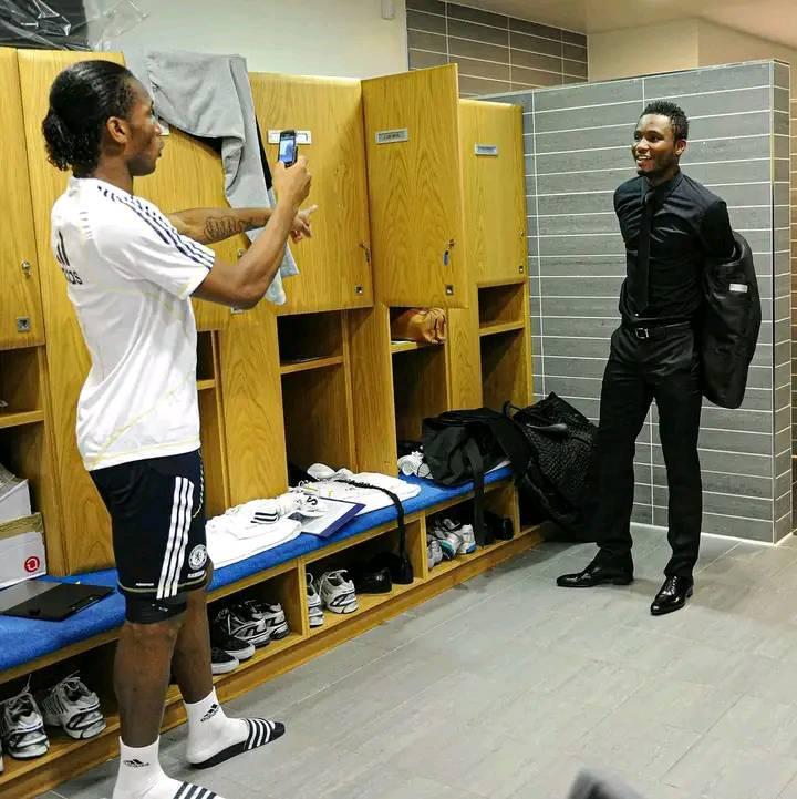 Mikel Obi: "When I got my first salary at Chelsea, I bought a Range Rover. José Mourinho saw it and told me to return it. He told me to get a Mini Cooper, José Mourinho made me who I am today."

"The only problem with Drogba was he chose the games he showed up in. If we played