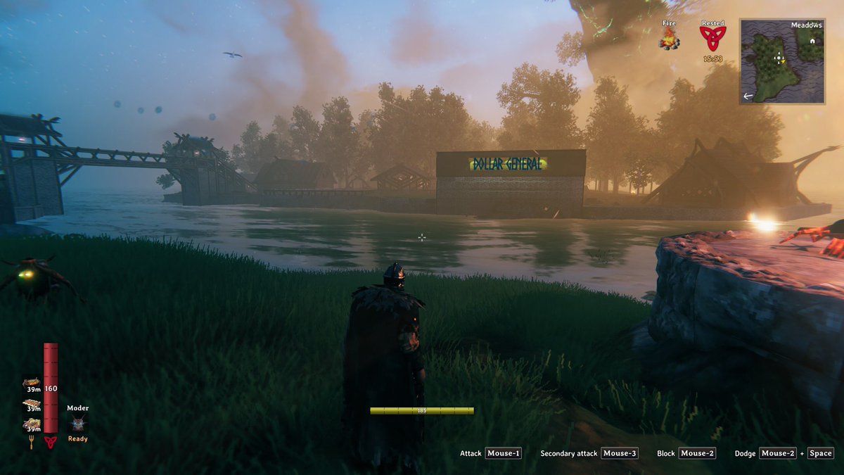 It stands out so much compared to everything around it