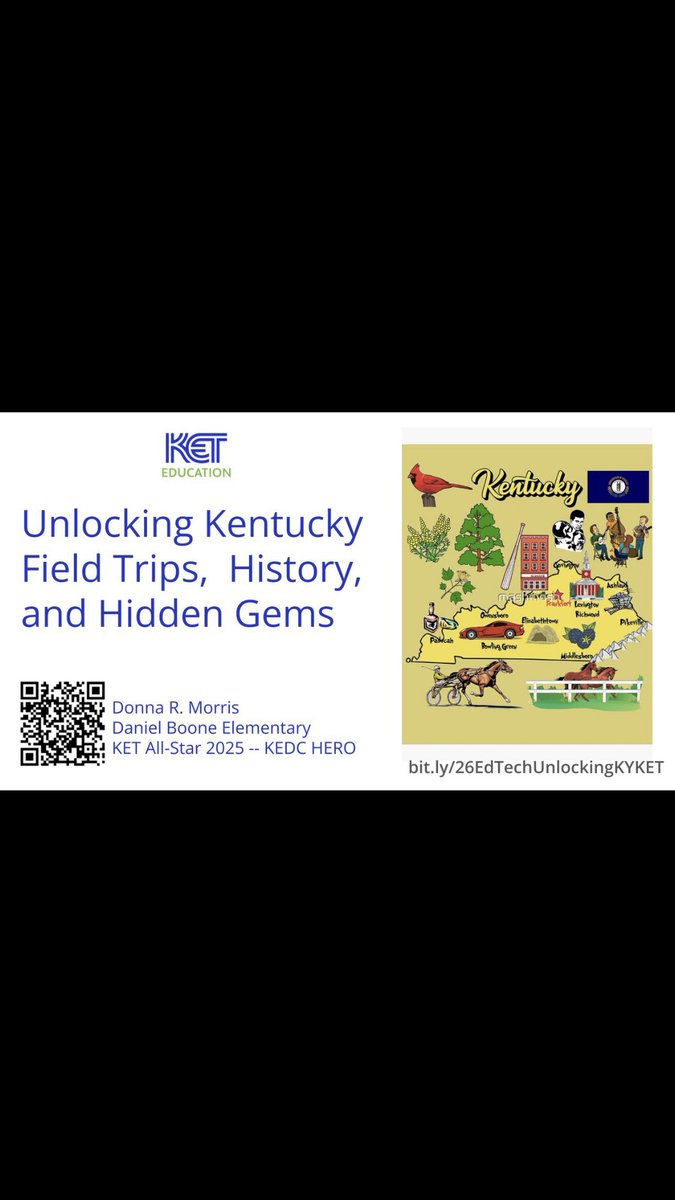 Another amazing  session from Ed Tech Unleashed.   I already have 2 virtual field trips  scheduled in my lesson plans and a Social Studies short.  Teaching about our wonderful state is one of my favorite things to do ! <a href="/KEDCGrants/">KEDC Grants</a>  <a href="/Promise_Leaders/">Promise Leaders</a>
