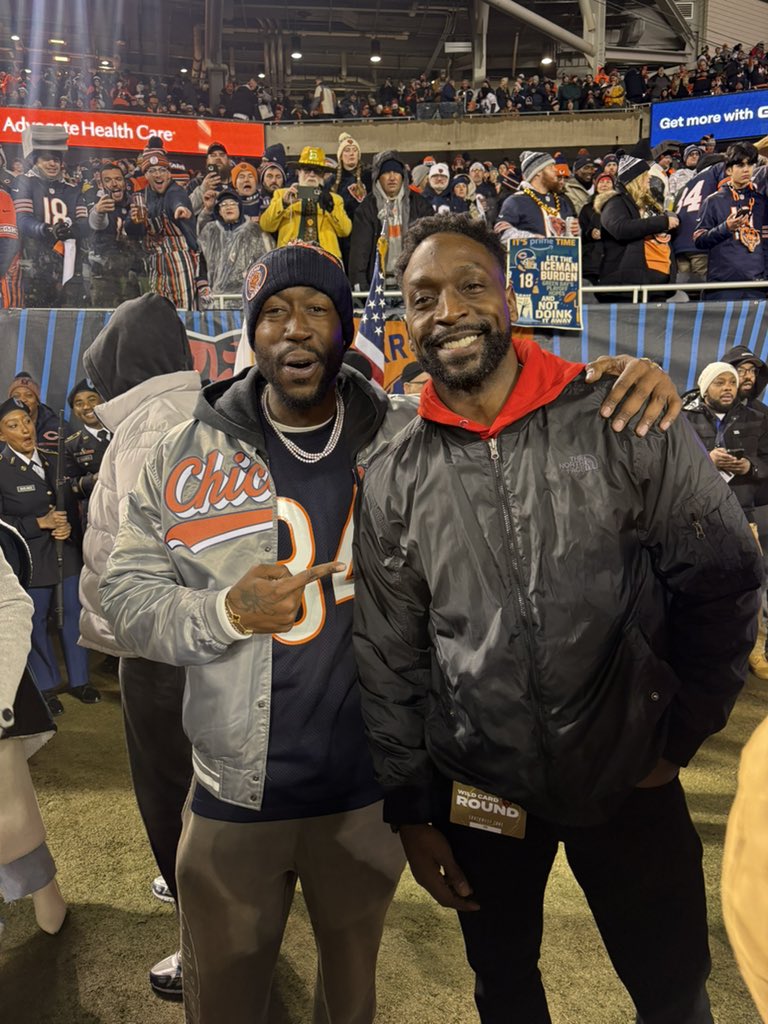 Give my dog his Gold Jacket 🐻⬇️ <a href="/peanuttillman/">Charles Tillman</a>