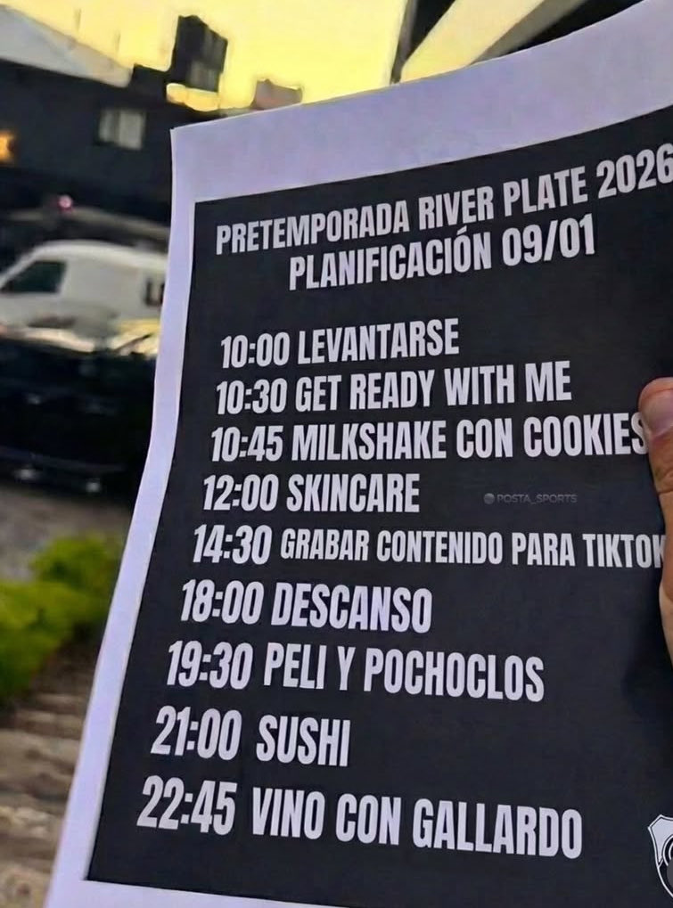 davooacademico's tweet image. SE FILTRO LA PRETEMPORTADA DE RIVER. ES IMPRESIONANTE 🤯