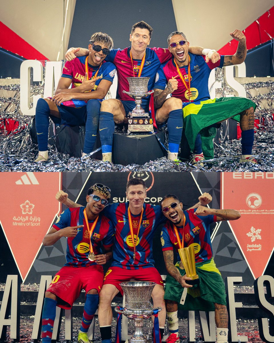 FCBarcelona's tweet image. Making history together🫶