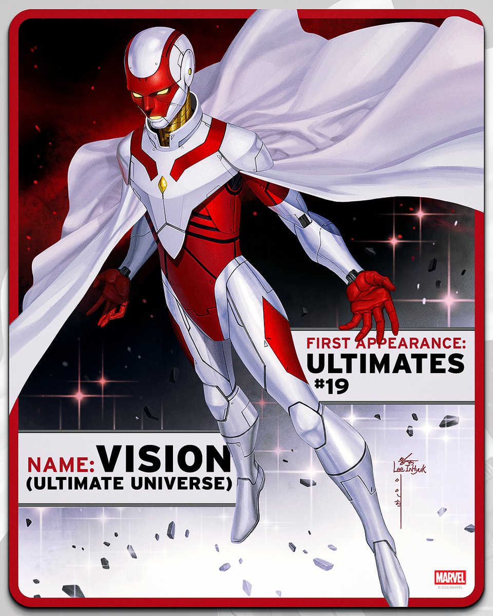 Behold the (Ultimate) Vision! 

Pick up 'Ultimates' #19 on sale now, and don't miss 'Ultimates' #20 this Wednesday.