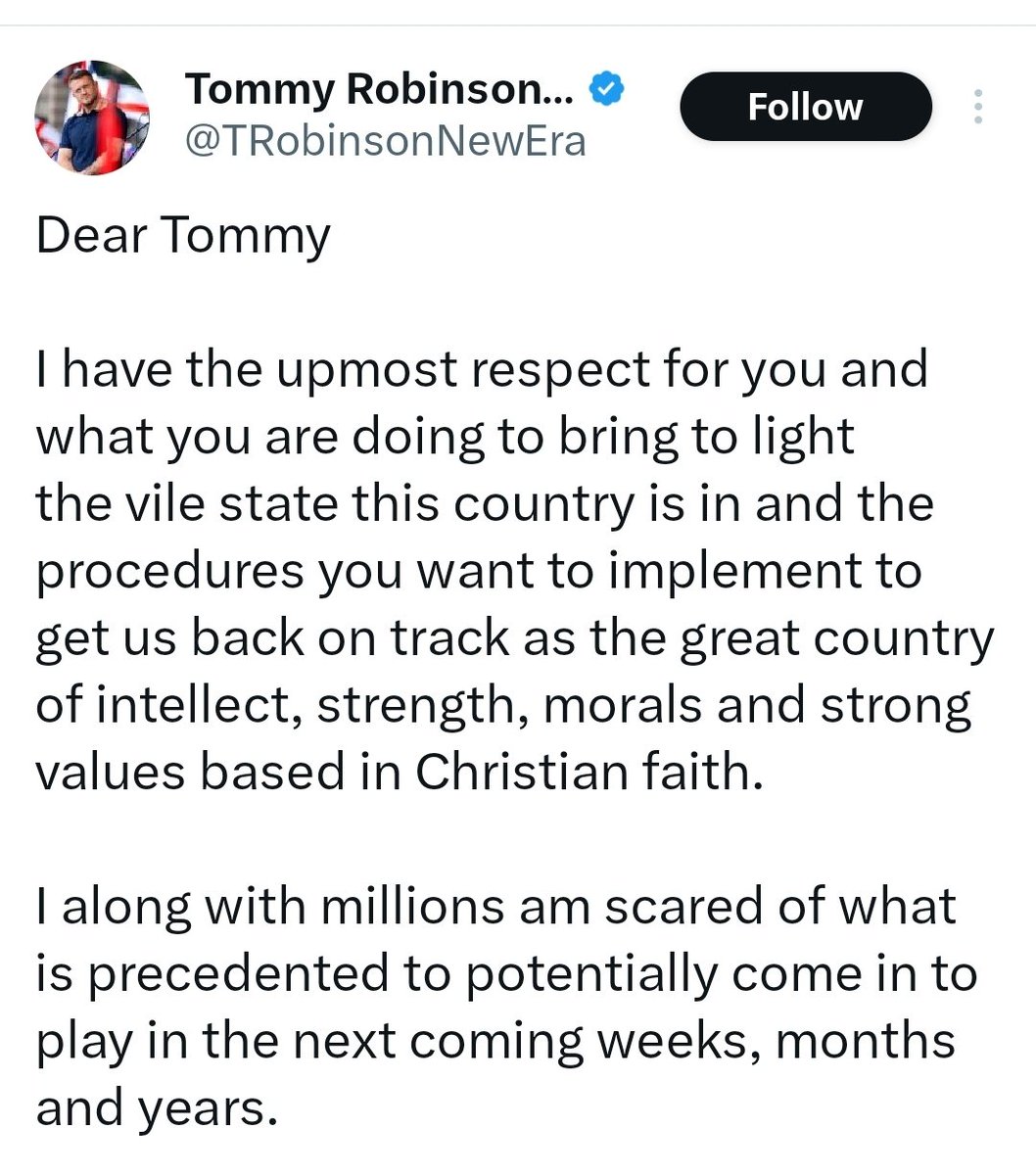 reformrunt's tweet photo. @TRobinsonNewEra @KTHopkins Oh! https://t.co/LoOPXnhayF