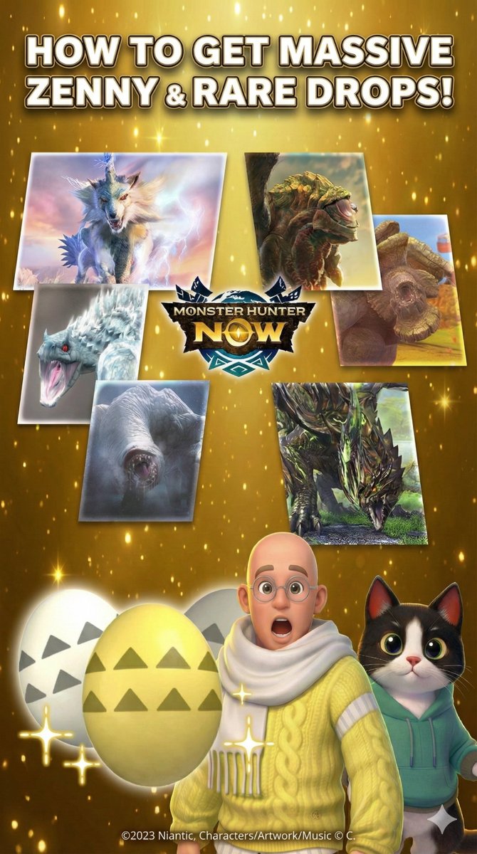 Fanaticit's tweet image. How to Get Massive Zenny &amp;amp; Rare Drops!
youtube.com/shorts/k1QW4ZA…
#MonsterHunterNow #MHNow #MonsterHunter