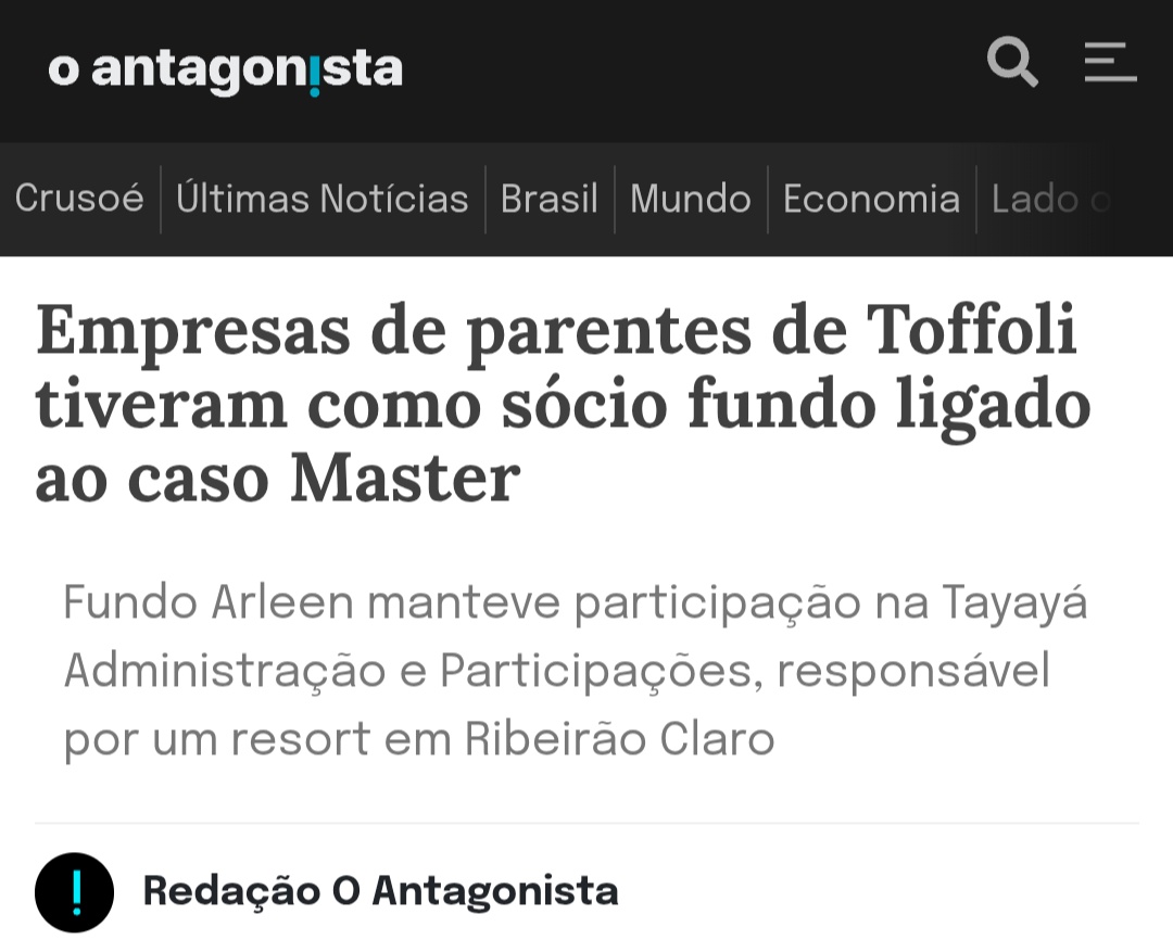 Já não temos nem como comentar essas coisas. Tenho a impressão de que as pessoas simplesmente aceitaram toda a podridão e seguiram suas vidas apesar disso.