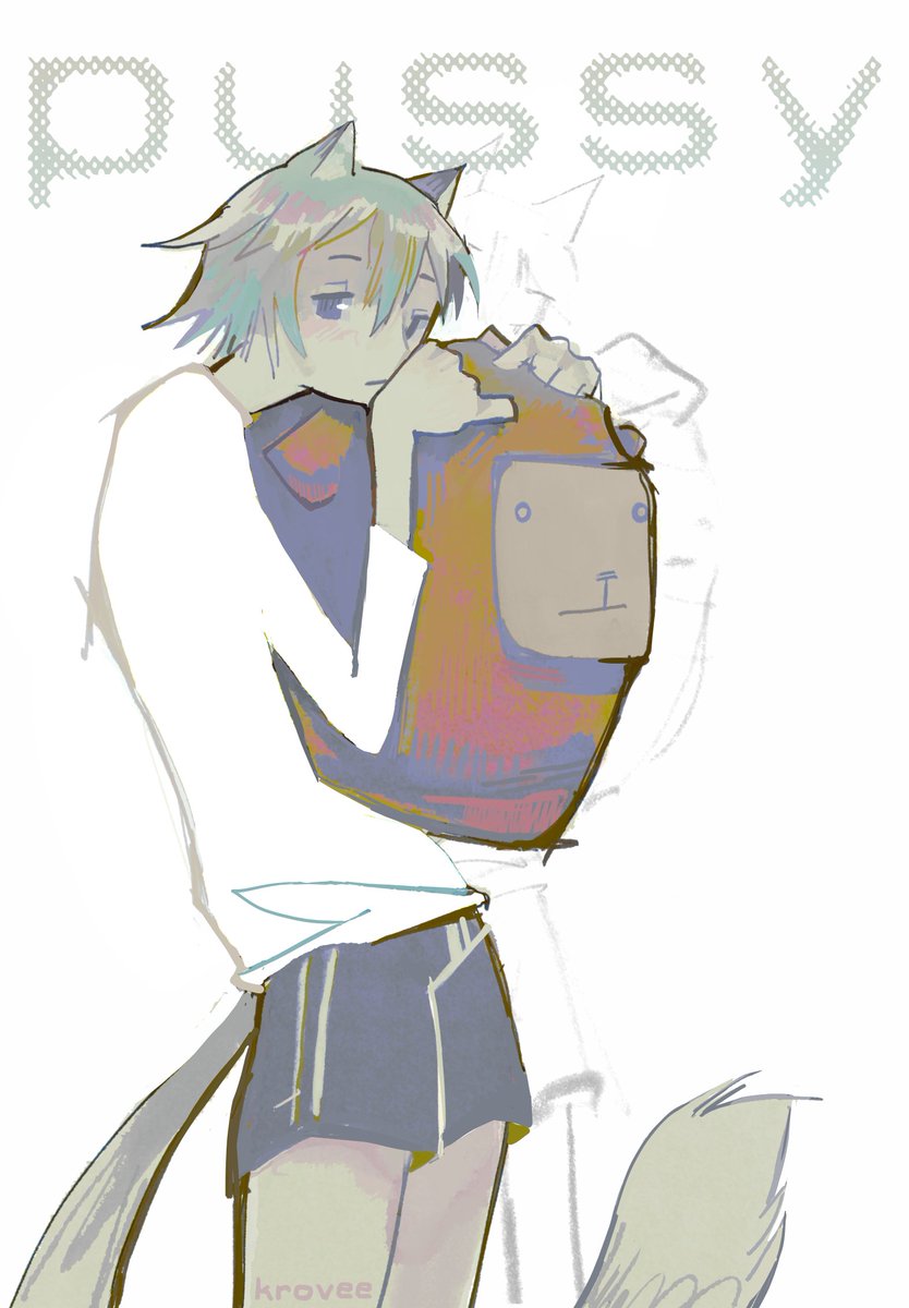 Microplasticmen's tweet image. catboy