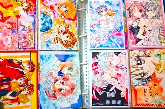 りぼんとじ込み付録のポストカードも大切に保管しています❤ 種村有菜