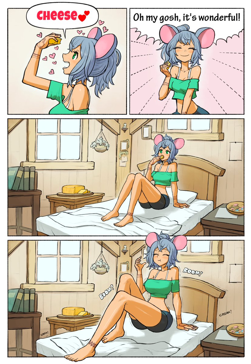 ddaatt33's tweet image. Tap to see them in a vertical layout
the comic is easier to read?