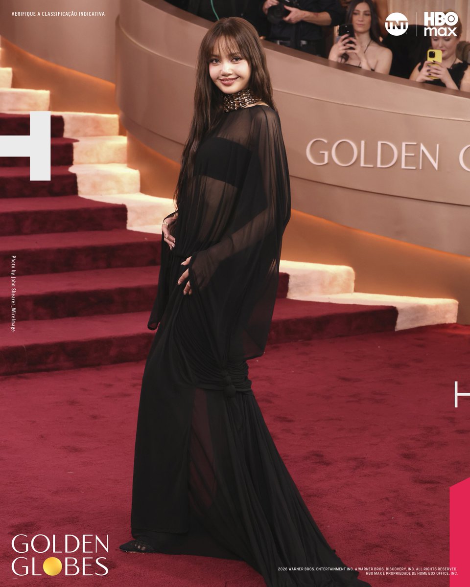 Nuestra 👑LALISA ❤️‍🔥

#GoldenGlobes #GoldenGlobesTNT