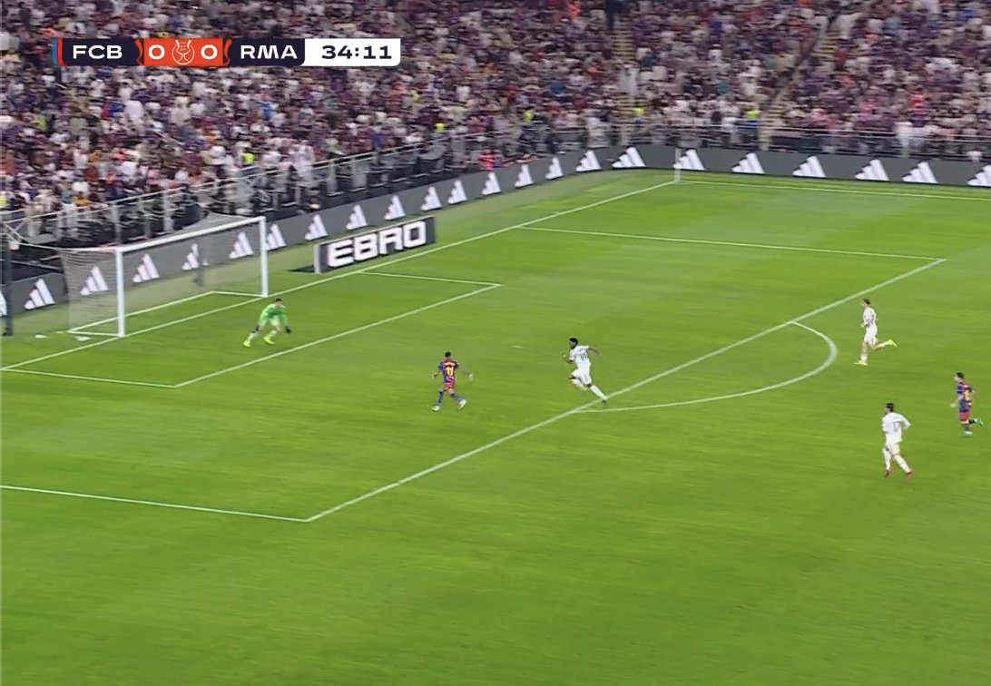 TouchlineX's tweet image. 📸 - RAPHINHA MISSES A HUGE CHANCE!