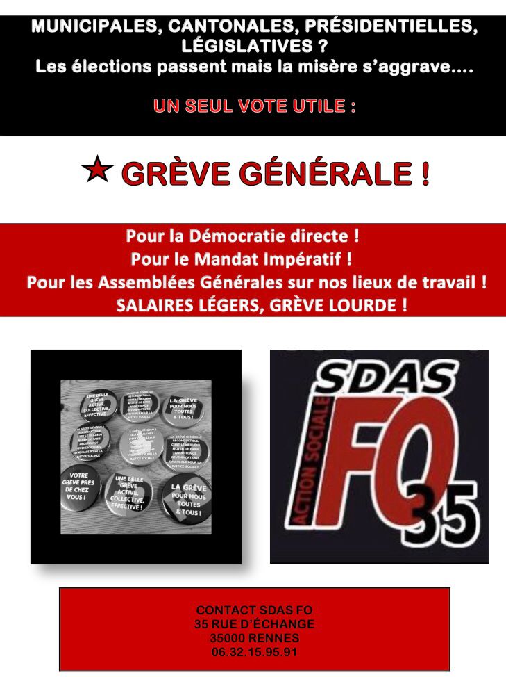 Force Ouvrière Action Sociale 35 tweet media
