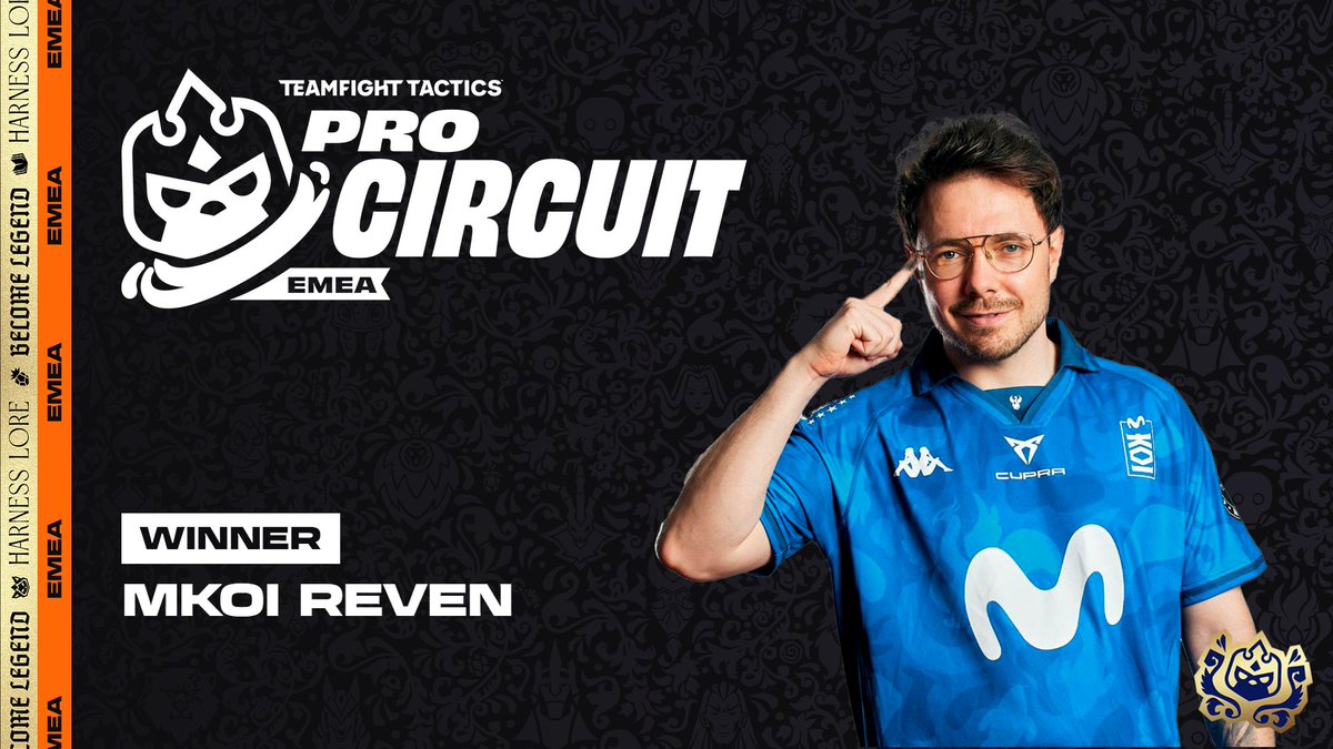 The desert has a new ruler 🌵

<a href="/Reventxz/">Reven</a> has been crowned as the #TFTProCircuit champion of the EMEA Shurima Cup and secures his spot at the #TFTCrown.

Congrats on your victory!