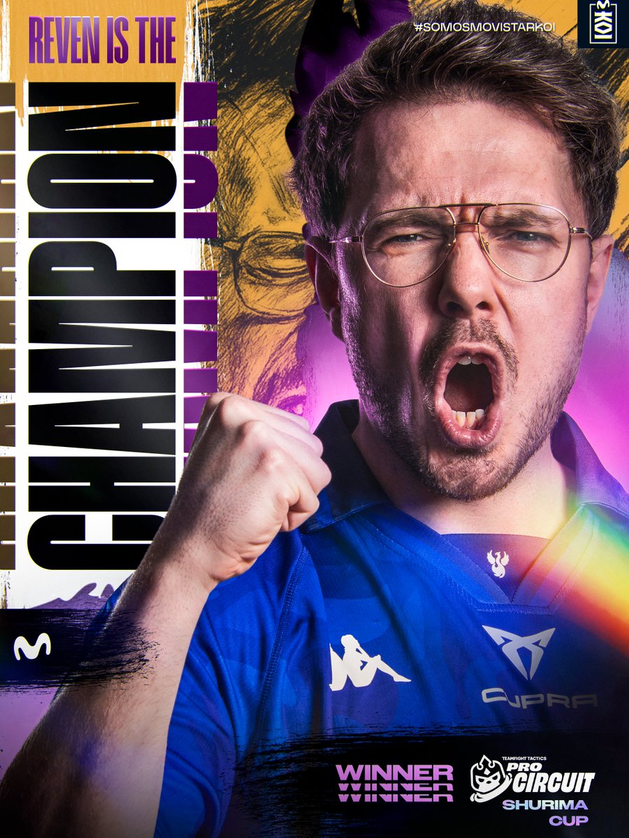 LO HIZO. REVEN ES EL MEJOR JUGADOR DE EUROPA.  

CAMPEÓN DE LA SHURIMA CUP. ES MUNDIALISTA. 

#goMKOI #MKOIWIN