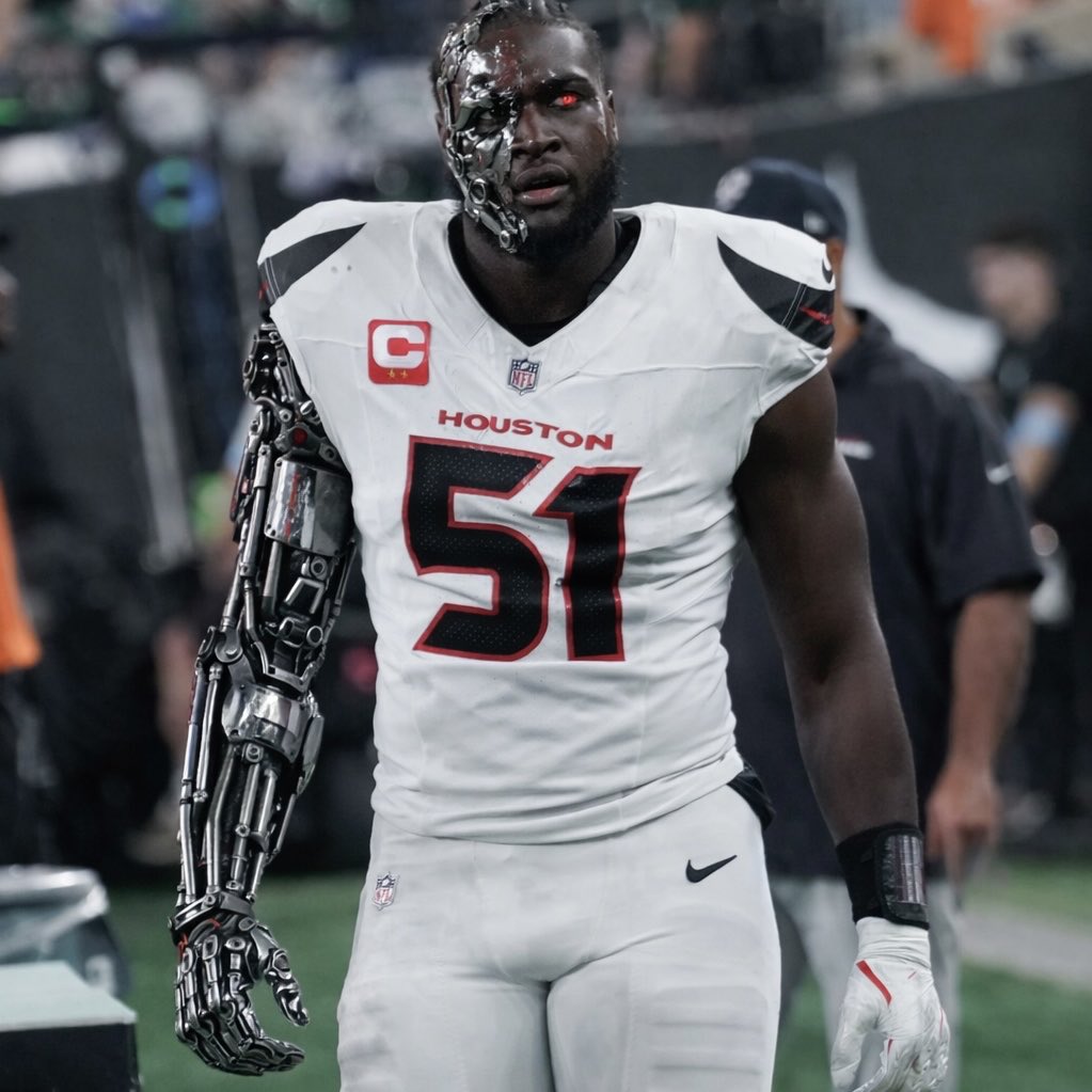 tomorrowsretro's tweet image. Texans “SWARM” Defense ready for battle… ⚔️