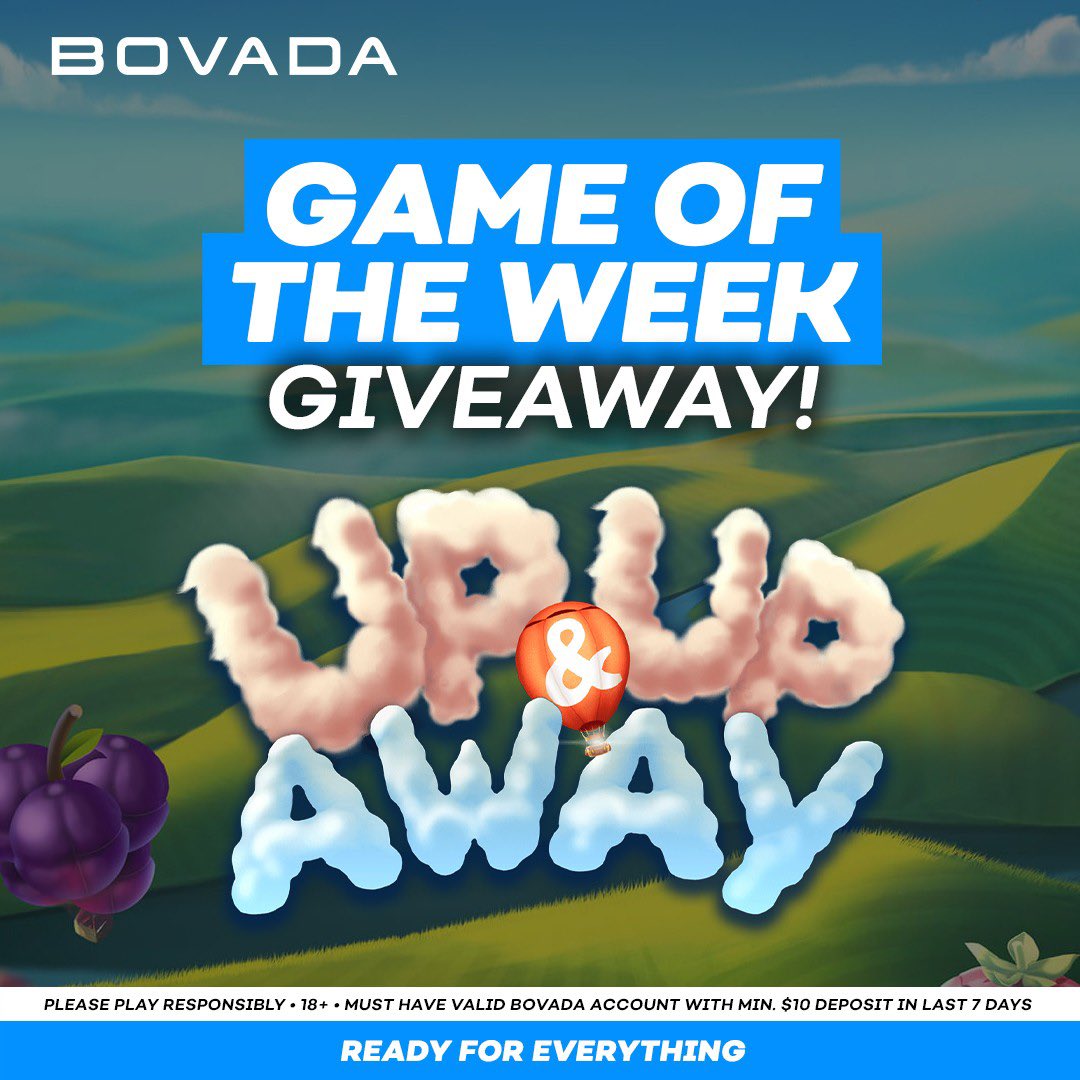 Bovada_Casino's tweet image. 💰 GAME OF THE WEEK GIVEAWAY 💰

We’ve got 5x$20 bonuses up for grabs to celebrate our Game Of The Week!

- 🔁 + Follow @Bovada_Casino 
- Drop a 🎰 in the comments

Five random winners will be posted tomorrow at 4PM EST! ⏳

Terms: bit.ly/3YpL9SK