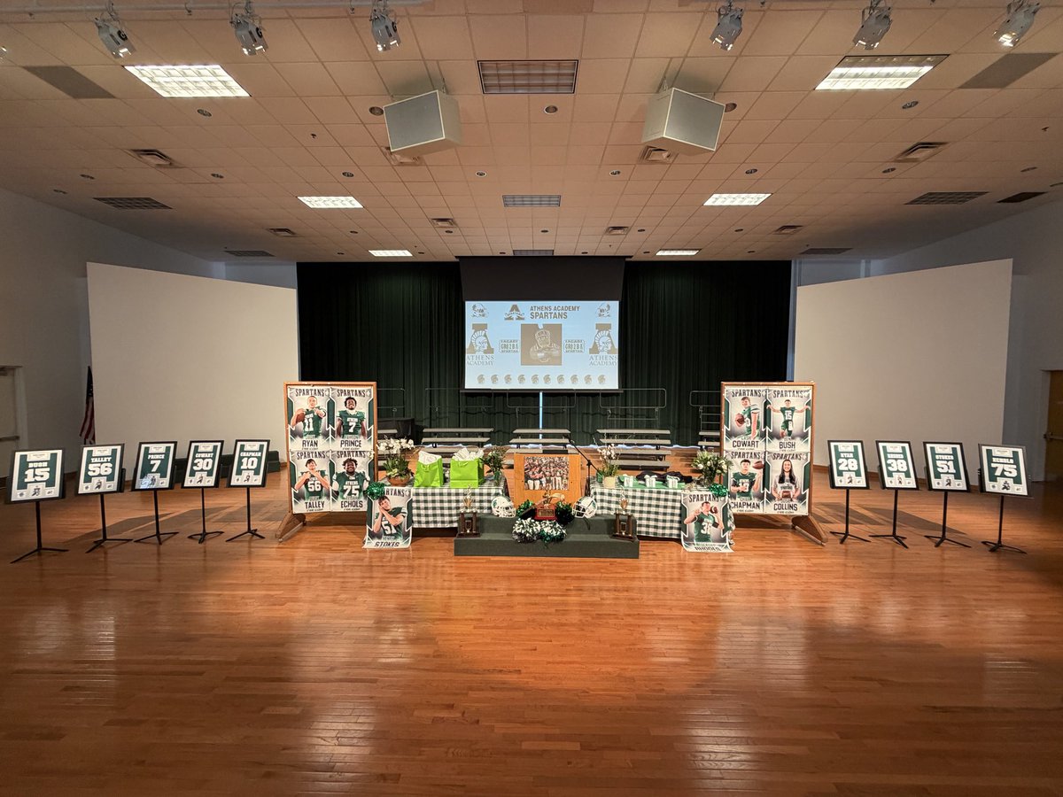 Athens Academy Football tweet media