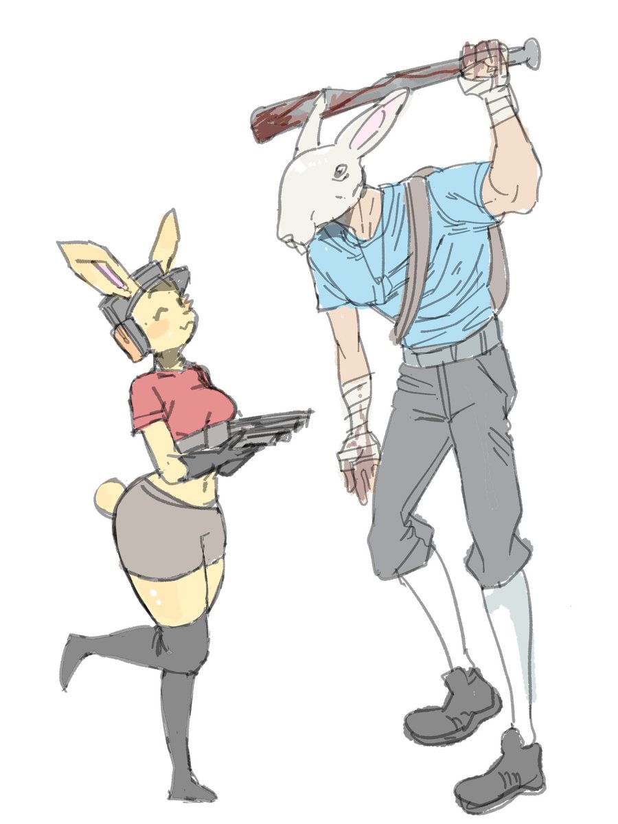 dongcroky's tweet image. 버니 스까웃 카와이