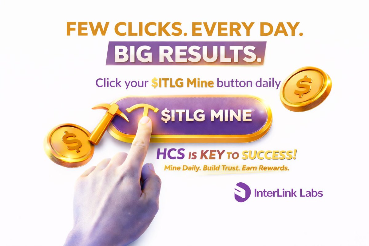 Digitalgold1979's tweet image. FEW  CLICKS. EVERY DAY. BIG RESULTS. ⚡️

Your $ITLG mining click may feel small —
but consistency is where real power is built.

Every day you mine, you’re doing more than earning tokens:
🧠 You’re proving commitment
🔗 You’re building on-chain trust
📈 You’re strengthening your…
