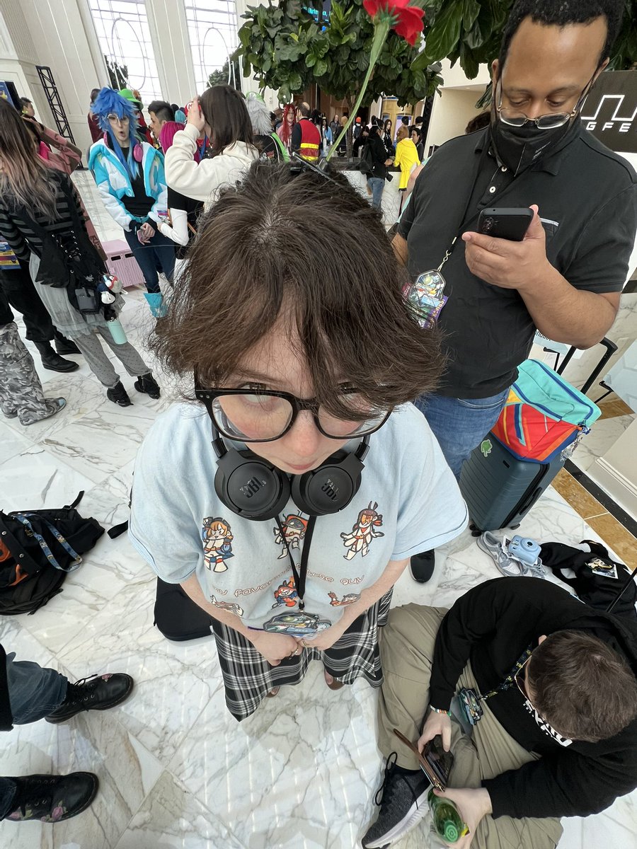 Just Two Nico Oshis lookin at each other