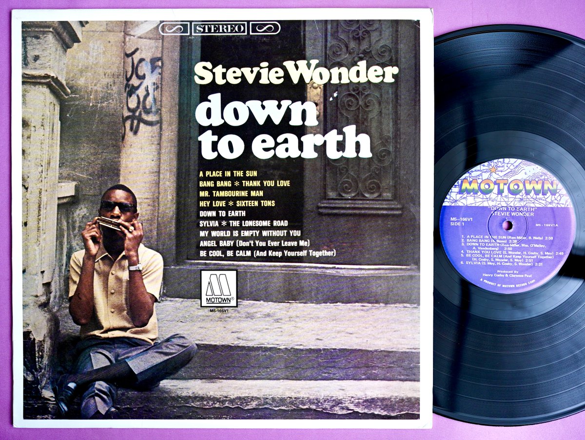 名盤Stevie レコード earth down to Wonder
