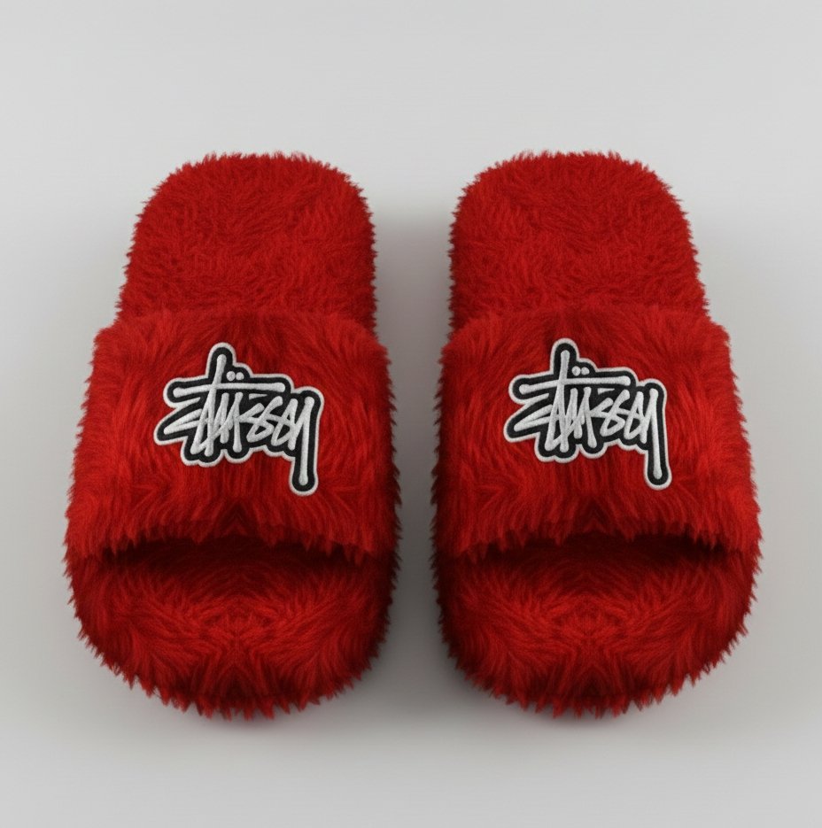 Fuzzy Slippers Concept done for Stüssy Brand. 

DM for your Creative Project let's work together 🤝