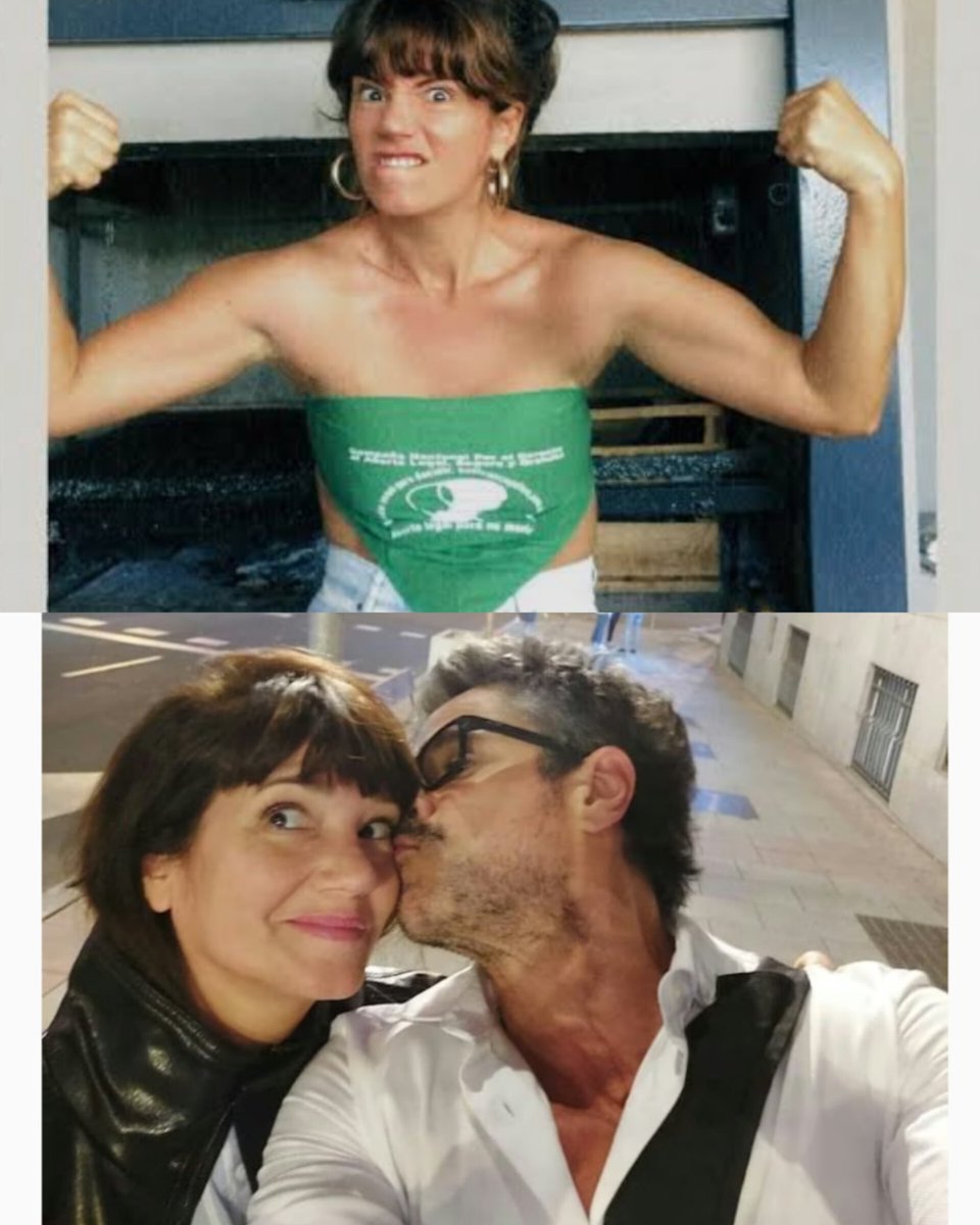 PalaveccinoLu's tweet image. Las feministas aborteras nos acusaban a las providas de buscar "aprobación masculina" con nuestras opiniones, pero son ellas las q se arrastran por un hombre. Luciano Castro la puede engañar y humillar públicamente. Griselda Siciliani va a seguir ahí: devota al macho. 🙄…