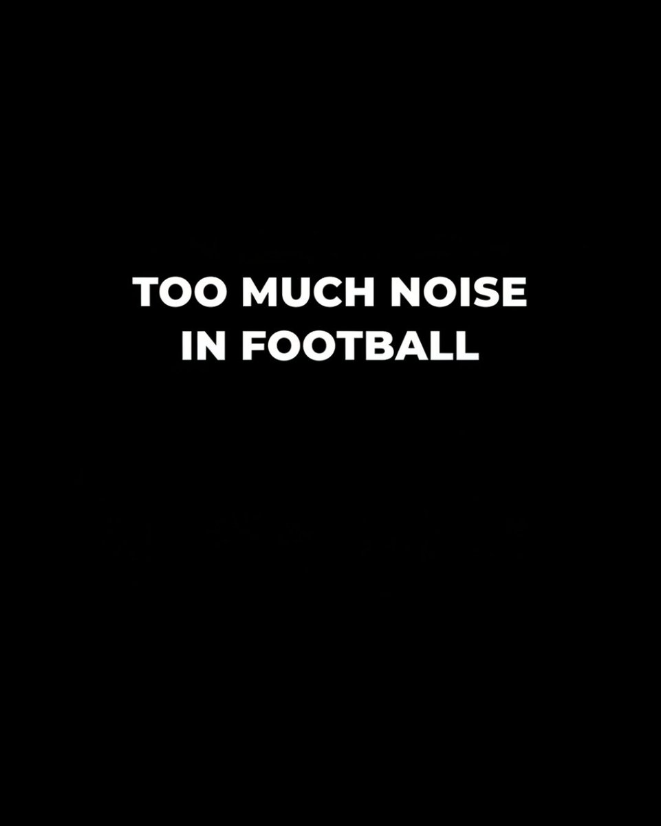 idsoccer1's tweet photo. Too much noise in Football... https://t.co/Wqp1Jg0grI