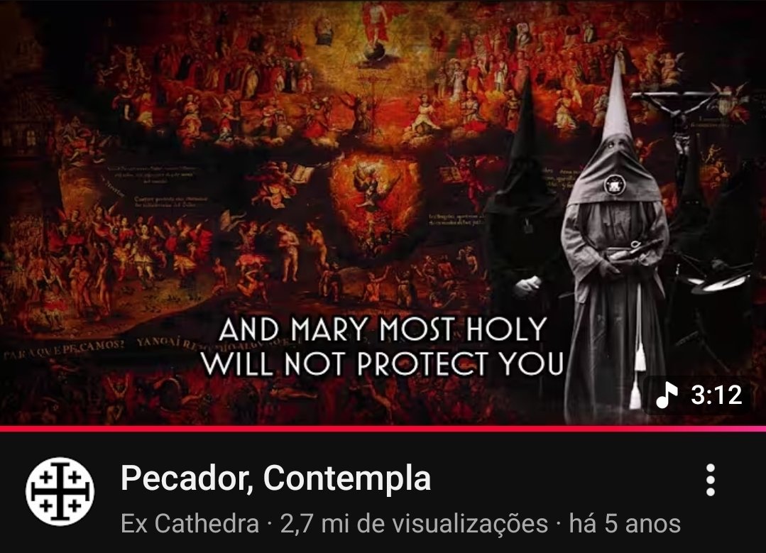 A real é que essa visão está bem longe de ser só de twitter, mas obviamente aqui é mais exagerada.
 O temor a Deus é essencial,  e precisa vir de nós mesmo, pois algum dia vamos estar diante do homem mais justo a quem nós no auto acusaremos diante da mais pura justiça.
