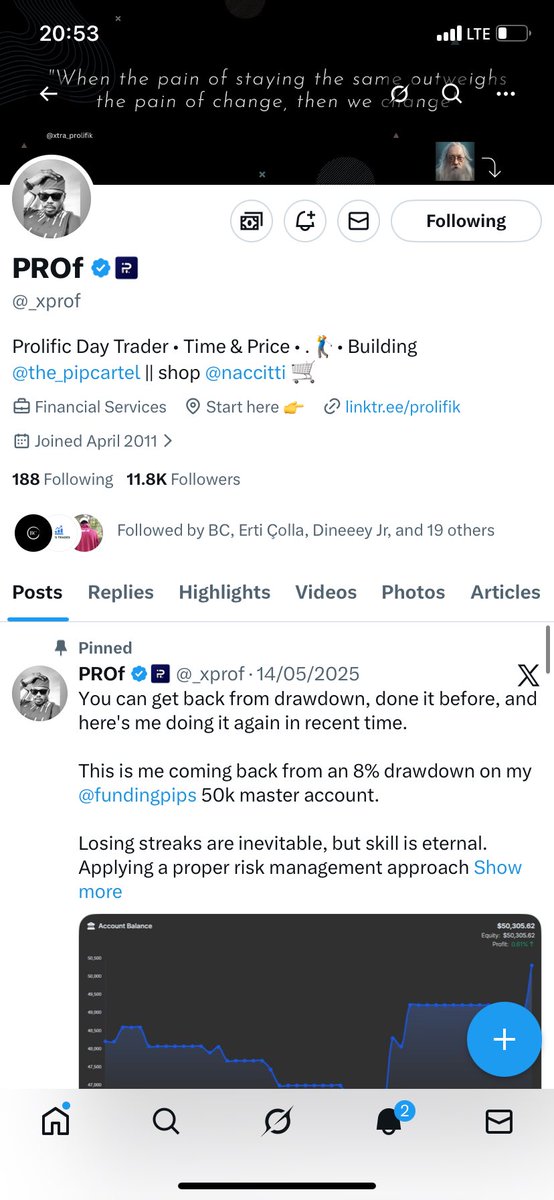 abrahampeace_'s tweet photo. @DipoAdepoju @fundingpips @Khldfx @_xprof @CreativeRhay @tradin To maintain discipline. 
@_omotayoolawolu @liltjay https://t.co/hIMbqEWIWY