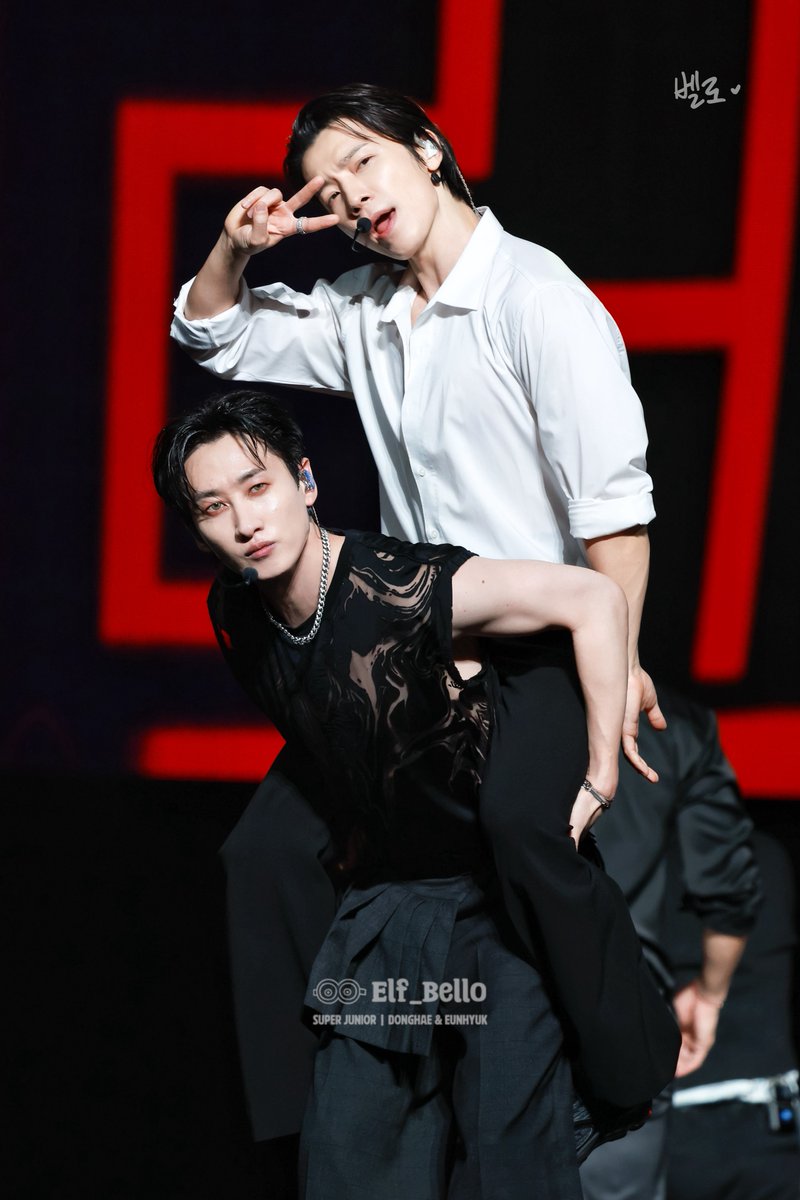 ElfBello's tweet image. here we go again the piggyback ride 🐶🫶🏻🐰

20260111 SUPER SHOW 10 in Macau Day 3

@SJofficial @AllRiseSilver @donghae861015 #SuperJunior #슈퍼주니어 #EUNHYUK #은혁 #ウニョク #DONGHAE #동해 #ドンヘ #SuperShow #SuperShow10 #20th_Anniversity_TOUR #SS10inMacau_Day3 #SS10inMacau
