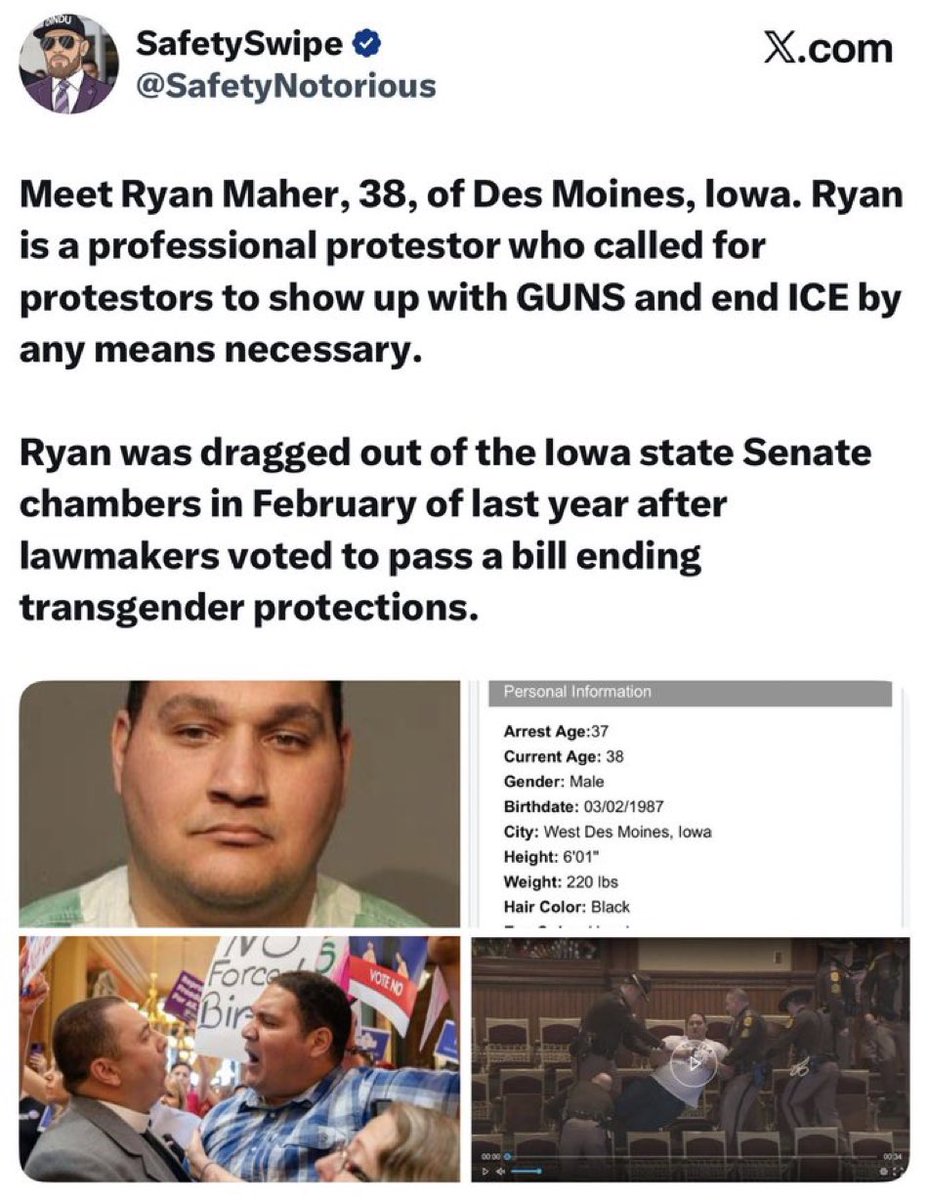 0hour1's tweet image. We’ve been tracking Ryan Maher for days 

We already know where he is and his extensive record @CMDROpAtLargeCA 

Cc @SafetyNotorious