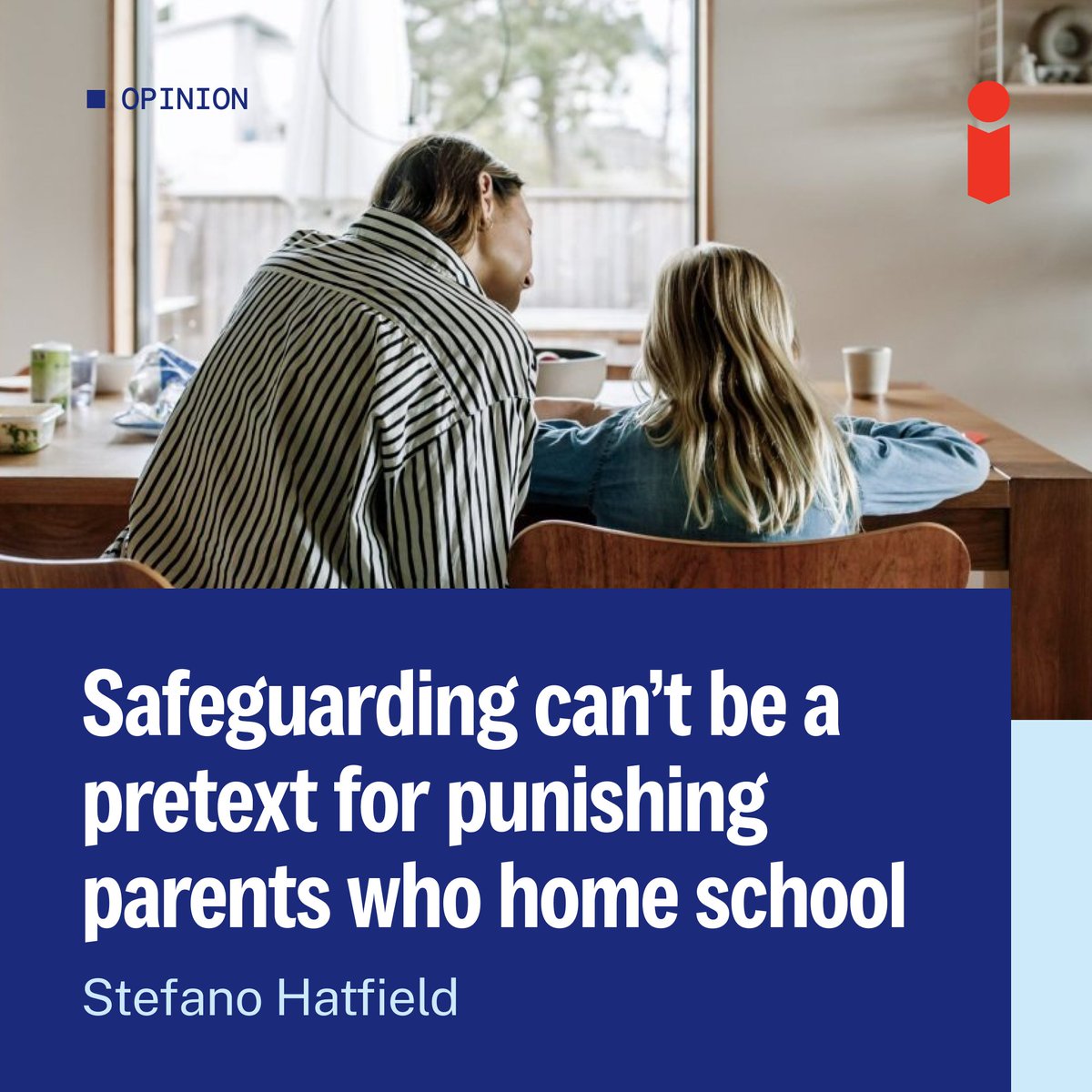 Opinion | "This is not just about home-schooling; it’s about the kind of society we want: one that trusts families to make deeply personal decisions, or one that assumes the worst until the state approves?" writes Stefano Hatfield trib.al/wdvAufF