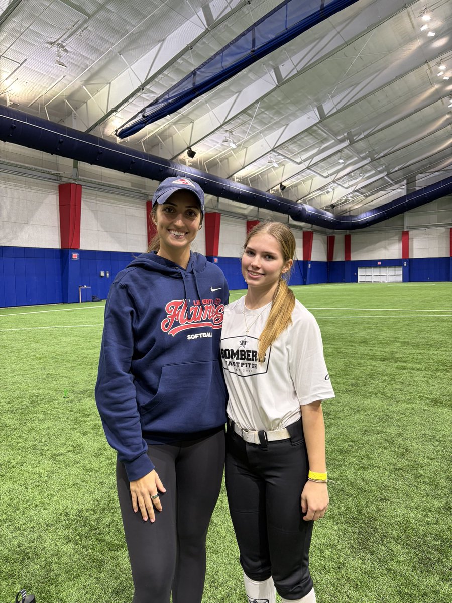 Thank you <a href="/CoachDot_LU/">Dot Richardson</a> <a href="/LibertySB/">Liberty Softball</a> for a great camp. I had a great time and learned a lot. I really appreciate all the feedback I received and will be putting in the work. Can’t wait to come back soon!