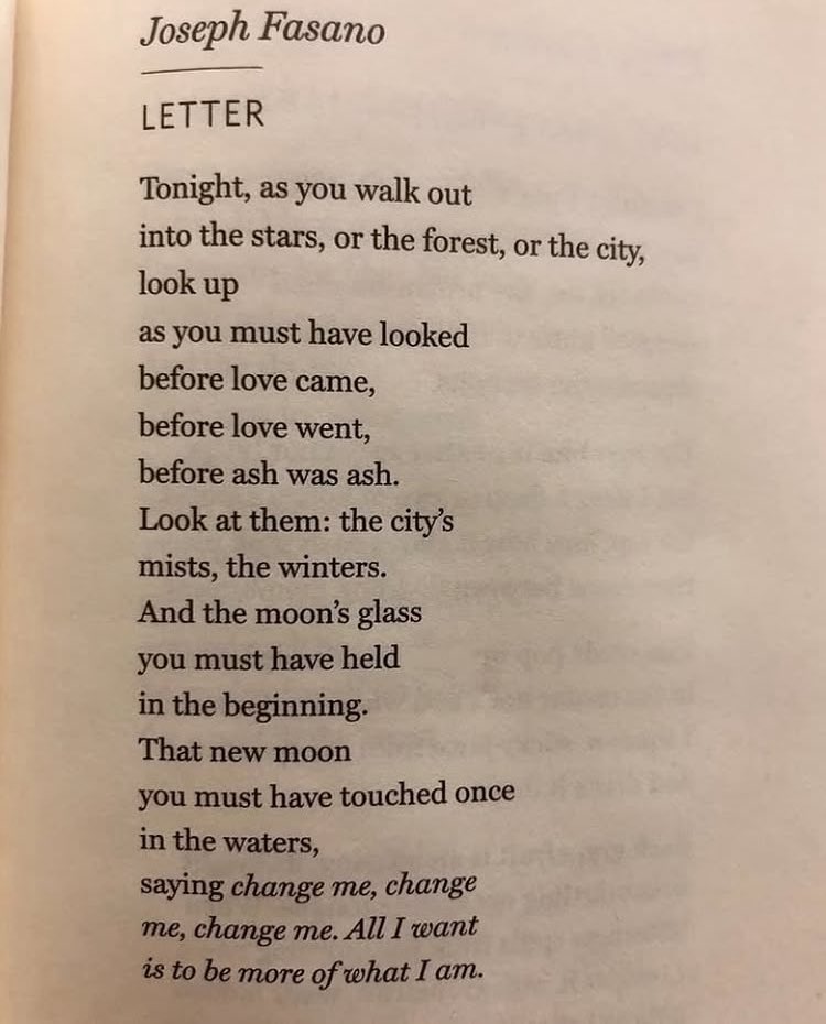 Joseph_Fasano_'s tweet image. Thank you to The Academy of American Poets, the anthology The Wonder of Small Things, Cider Press Review, and everyone who has published and shared this poem. I hope it finds anyone who may need to hear these words.