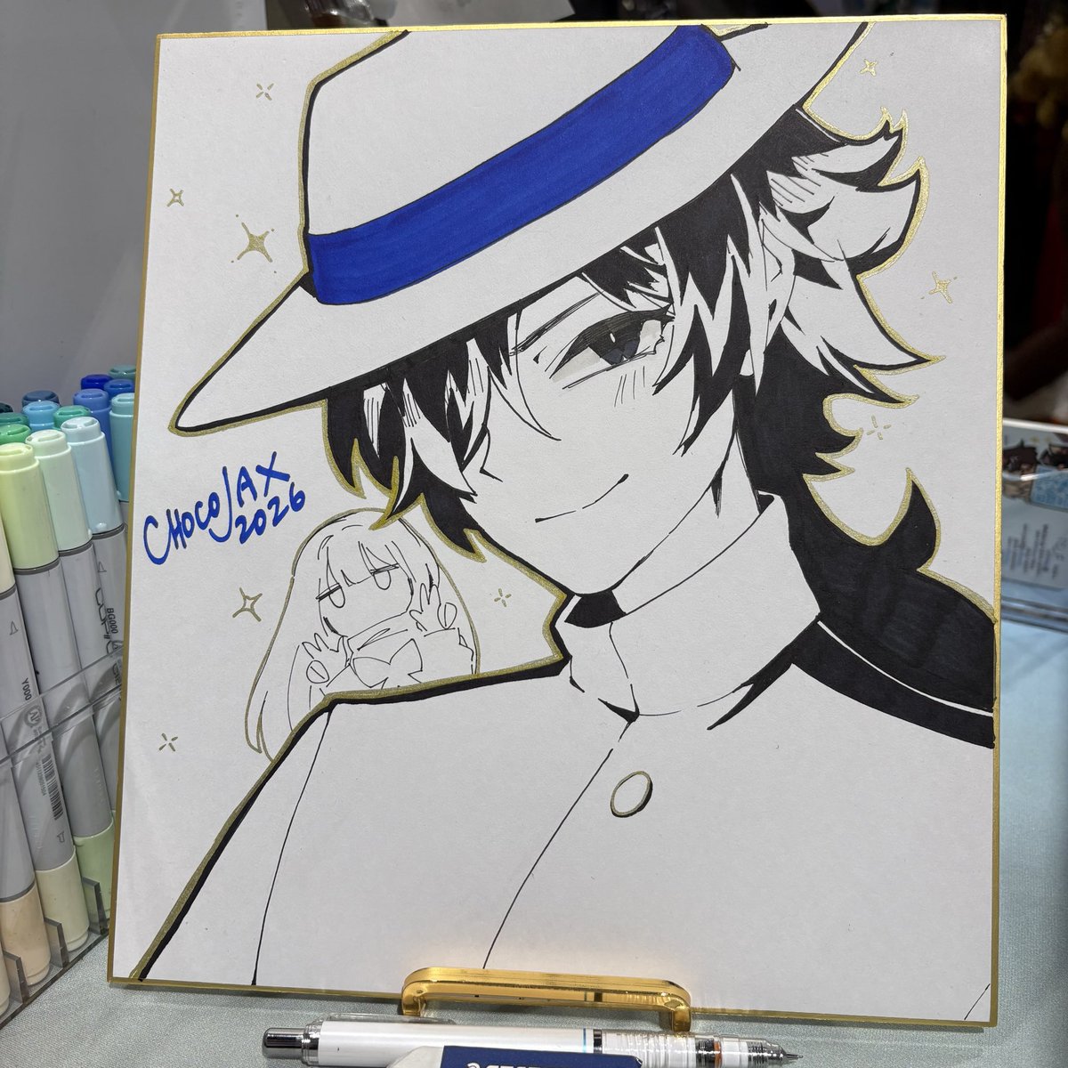 Shikishis from day 3 of ALA… last day today!! :3
#animelosangeles2026